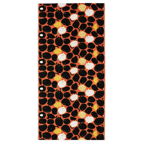 LÄKEMALVA Tela precortada, naranja, 150x300 cm