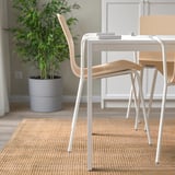 LÄKTARE Silla sala de juntas, chapa abedul/blanco