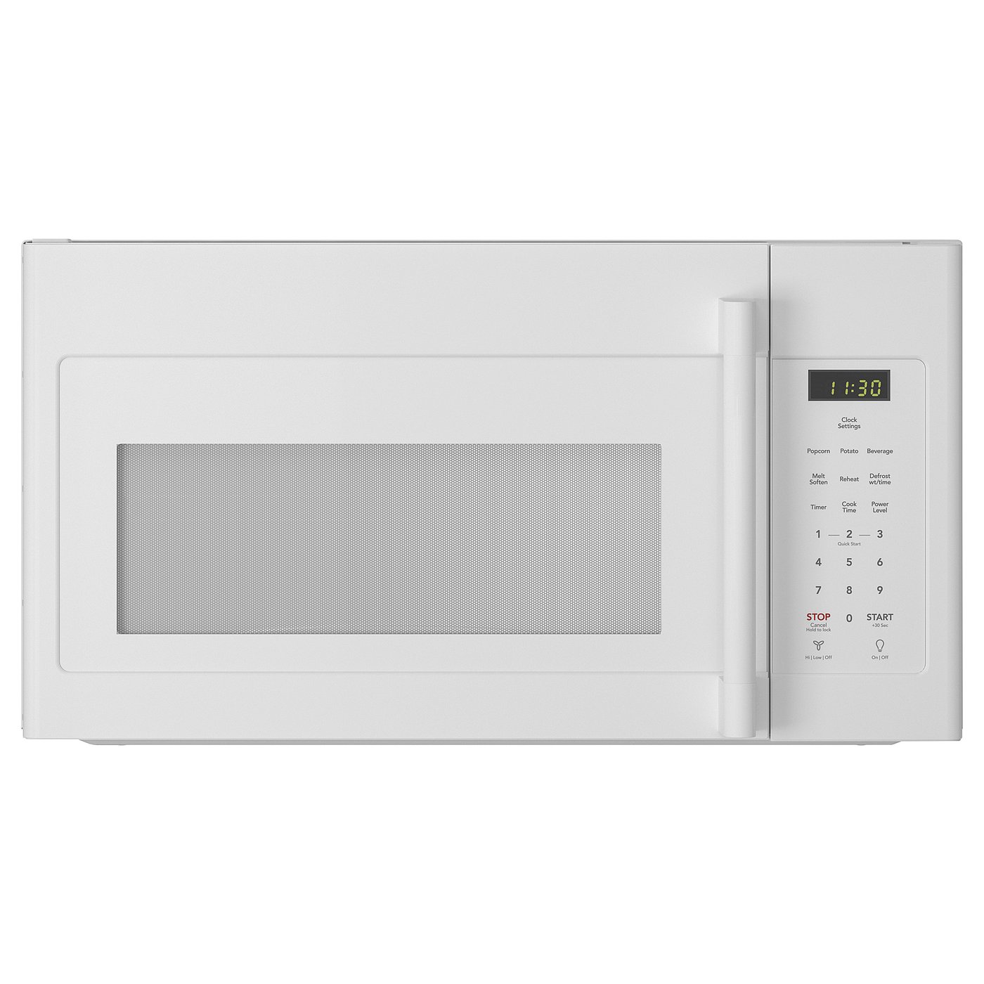 LAGAN Microondas instalación superior, blanco - IKEA