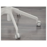 LÅNGFJÄLL Silla sala de juntas c/reposabrazos, Gunnared beige/blanco