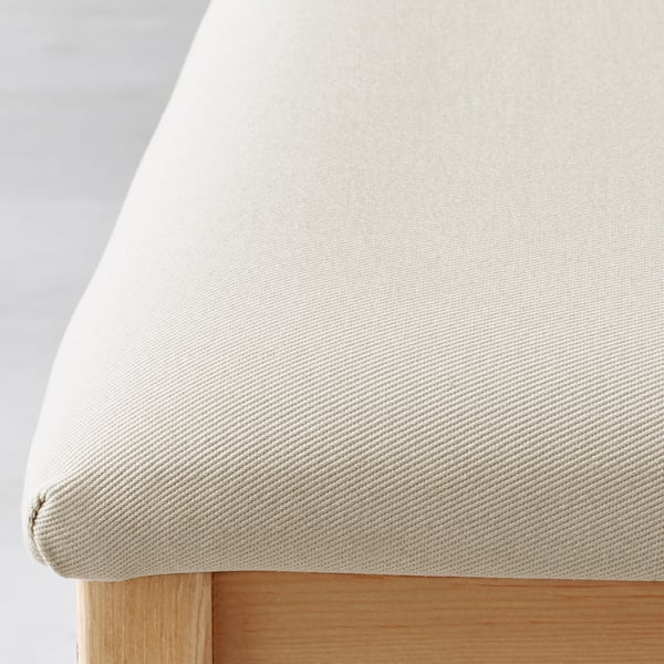 LERHAMN Silla - tinte envejecido claro/Vittaryd beige - IKEA