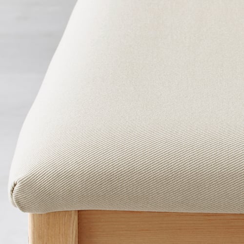 LERHAMN Silla, Tinte envejecido claro/Vittaryd beige - IKEA