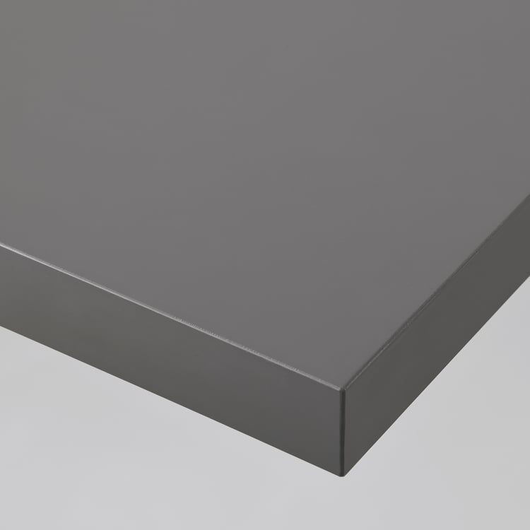 LINNMON / ADILS Mesa, gris oscuro/blanco, 100x45 cm - IKEA Mexico