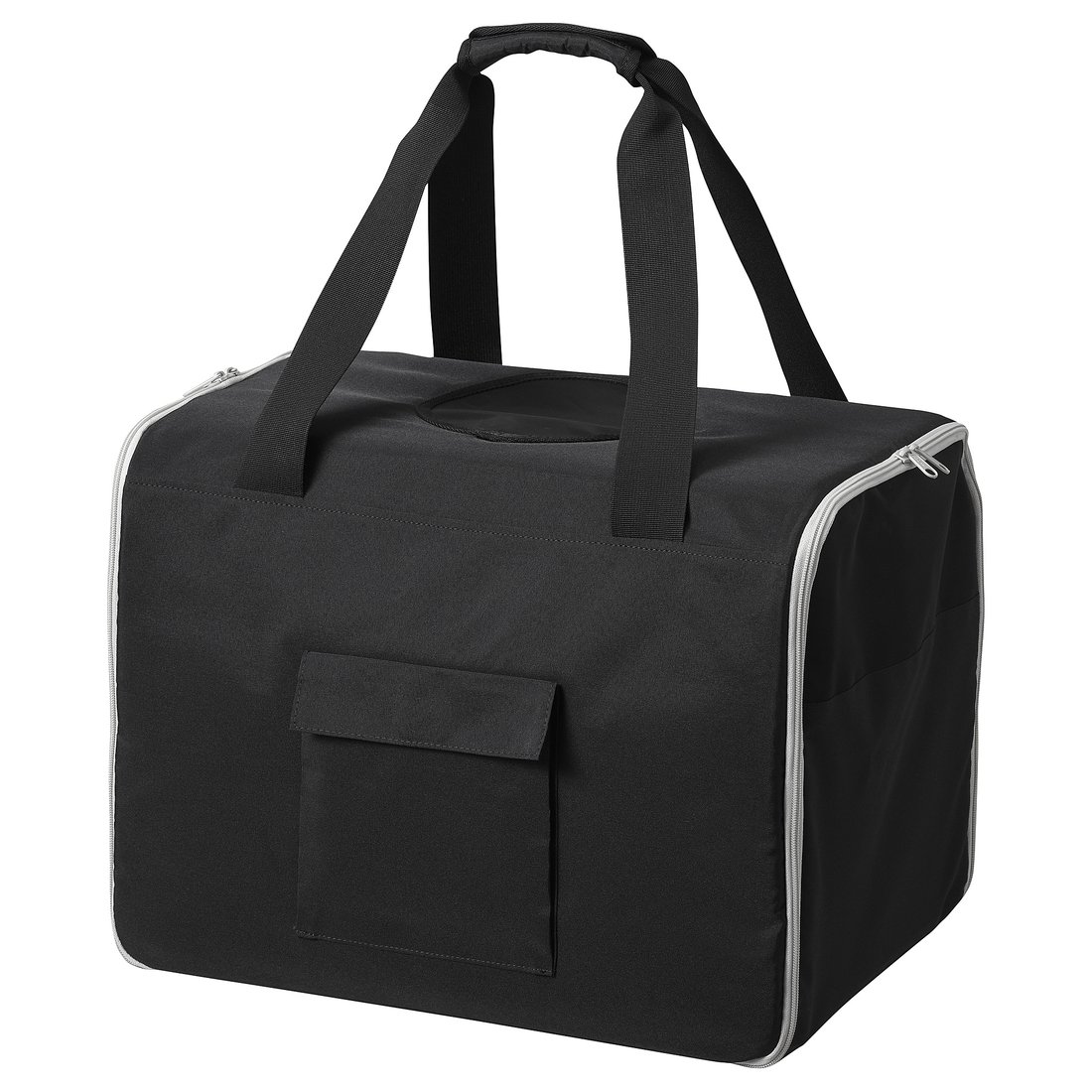 LURVIG Bolsa de viaje para mascota, negro/gris - IKEA