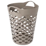 MATKÄLLARE Canasta de ropa, plástico gris, 44 l