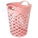 MATKÄLLARE Canasta de ropa, plástico rosa, 44 l