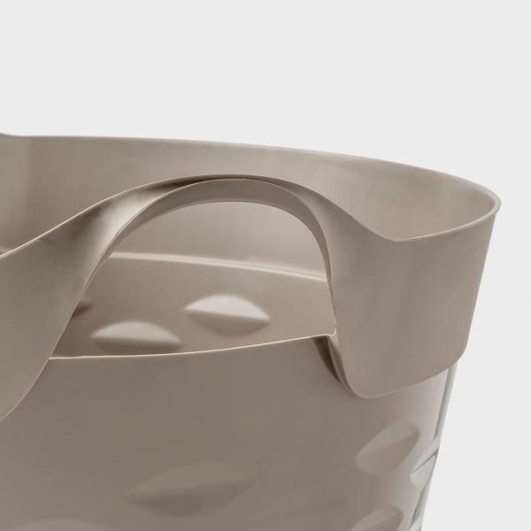 MATKÄLLARE Canasta, plástico gris, 3 l