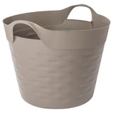 MATKÄLLARE Canasta, plástico gris, 20 l
