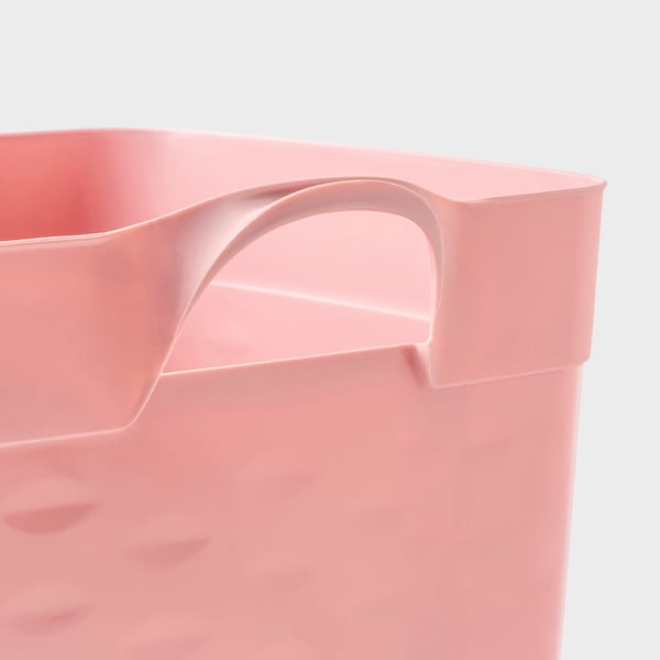 MATKÄLLARE Canasta, plástico rosa, 18 l