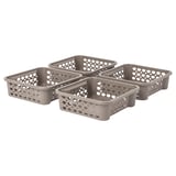 MATKÄLLARE Organizador, plástico gris, 1.6 l