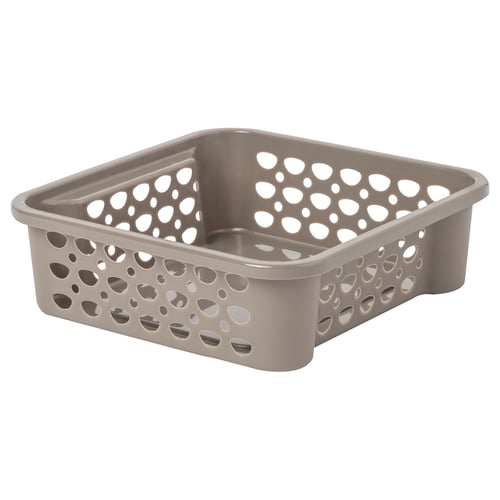 MATKÄLLARE Organizador, plástico gris, 1.6 l