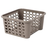 MATKÄLLARE Organizador, plástico gris, 6.3 l