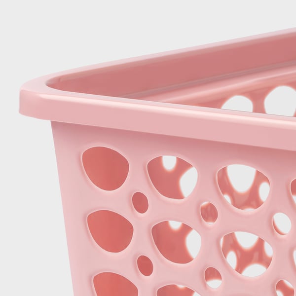 MATKÄLLARE Organizador, plástico rosa, 1.6 l