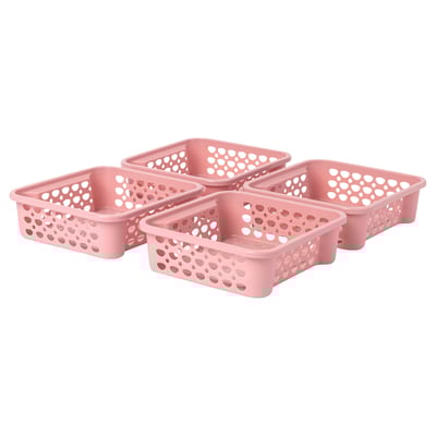 MATKÄLLARE Organizador, plástico rosa, 1.6 l