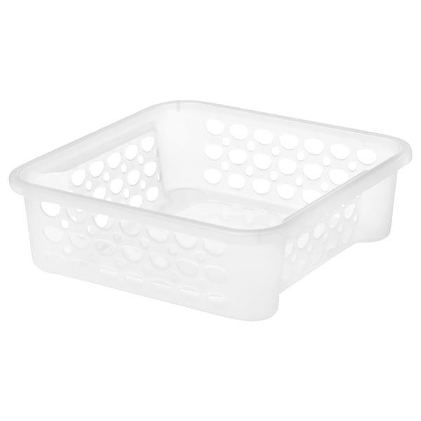 MATKÄLLARE Organizador, plástico/transparente, 1.6 l