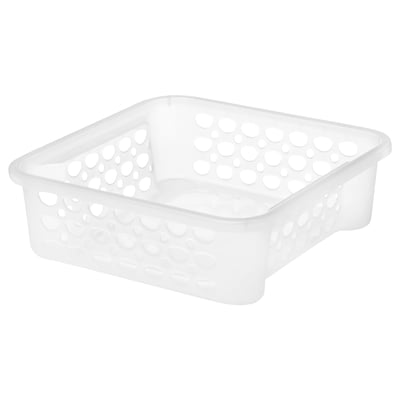 MATKÄLLARE Organizador, plástico/transparente, 1.6 l
