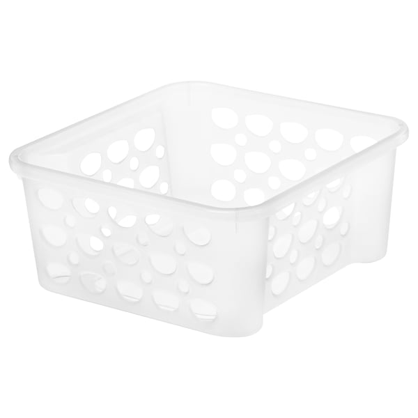MATKÄLLARE Organizador, plástico/transparente, 746 ml
