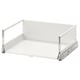 MAXIMERA Cajón alto, blanco, 61x45 cm