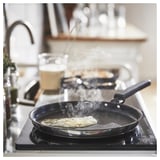 MIDDAGSMAT Crepera, Antiadherente/ac inox, 24 cm