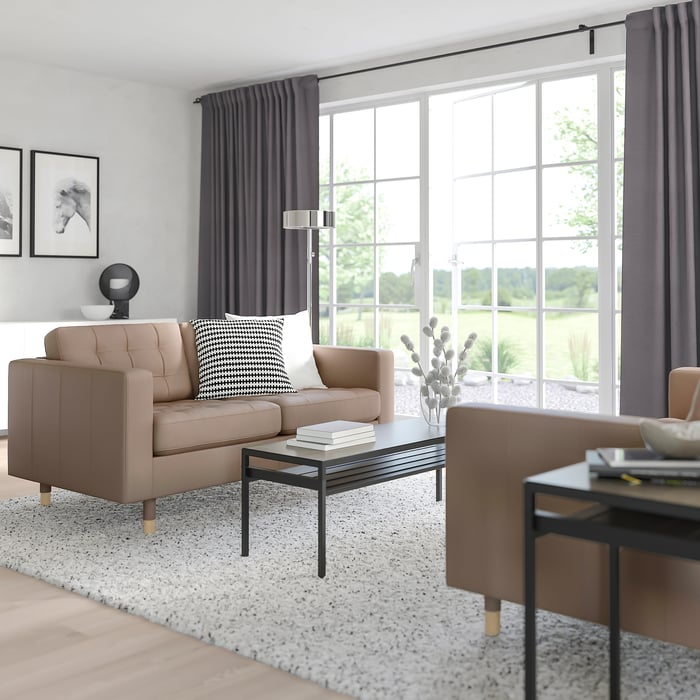 MORABO Sofá de 2 asientos, Grann/Bomstad beige oscuro IKEA Mexico