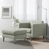 MORABO Taburete, Gunnared verde claro/metal