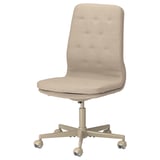 MULLFJÄLLET Silla sala de juntas ruedas, Naggen beige