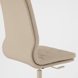 MULLFJÄLLET Silla sala de juntas ruedas, Naggen beige