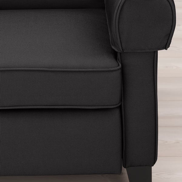 MUREN Sillón reclinable, Remmarn gris oscuro