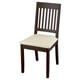 Opción: NÄSINGE Silla, café oscuro tinte/Kilanda beige claro