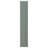 NICKEBO Panel lateral, mate verde grisáceo, 39x229 cm