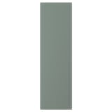 NICKEBO Puerta, mate verde grisáceo, 38x127 cm
