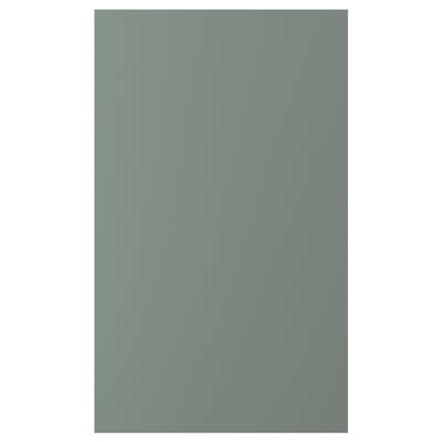 NICKEBO Puerta, mate verde grisáceo, 61x102 cm