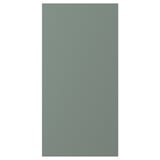 NICKEBO Puerta, mate verde grisáceo, 38x76 cm