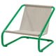 ÖNNESTAD Estructura de sillón, verde
