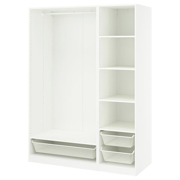 PAX Combinación de clóset, blanco, 150x58x201 cm