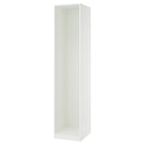 PAX Estructura de almacenaje de pared, blanco, 50x58x236 cm