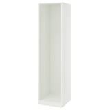 PAX Estructura de almacenaje de pared, blanco, 50x58x201 cm