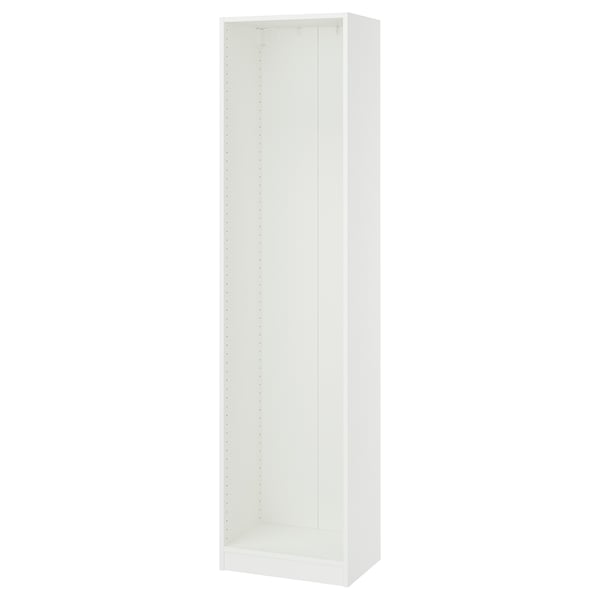 PAX Estructura de almacenaje de pared, blanco, 50x35x201 cm
