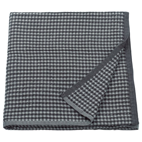 PELARTUJA Colcha, gris oscuro/gris claro, Individual extra grande