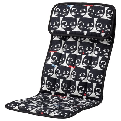 POÄNG Cojín para sillón de niños, Gisslarp/motivo gato
