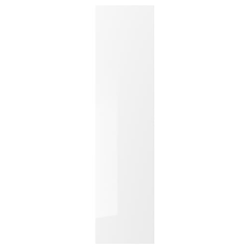 RINGHULT Puerta, alto brillo blanco, 38x152 cm