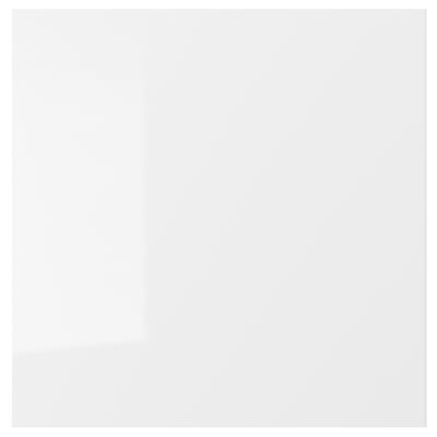 RINGHULT Puerta, alto brillo blanco, 38x38 cm