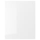 RINGHULT Puerta, alto brillo blanco, 61x76 cm