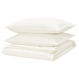 RUNDHAGTORN Funda nórdica +funda(s) de almohada, blanco, King