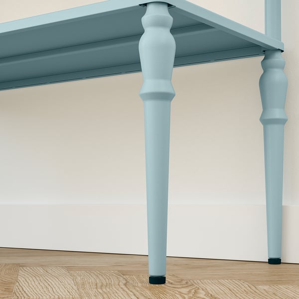 SÅGMÄSTARE Estante, gris claro-azul, 83x36x128 cm