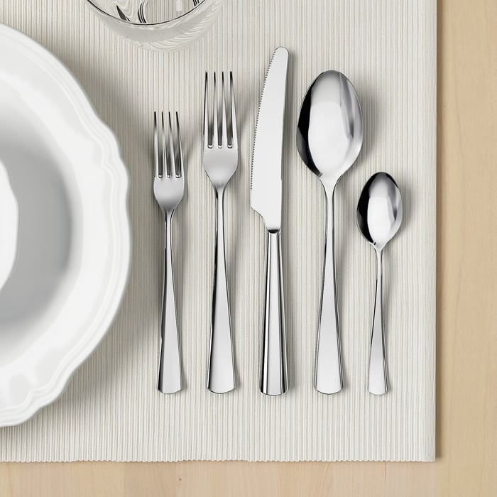 Krugerrand Oro Juego De Cubiertos Tramontina Búzios De Acero Inoxidable