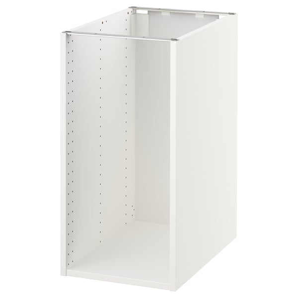 SEKTION Estructura de gabinete bajo, blanco, 38.1x61x76.2 cm