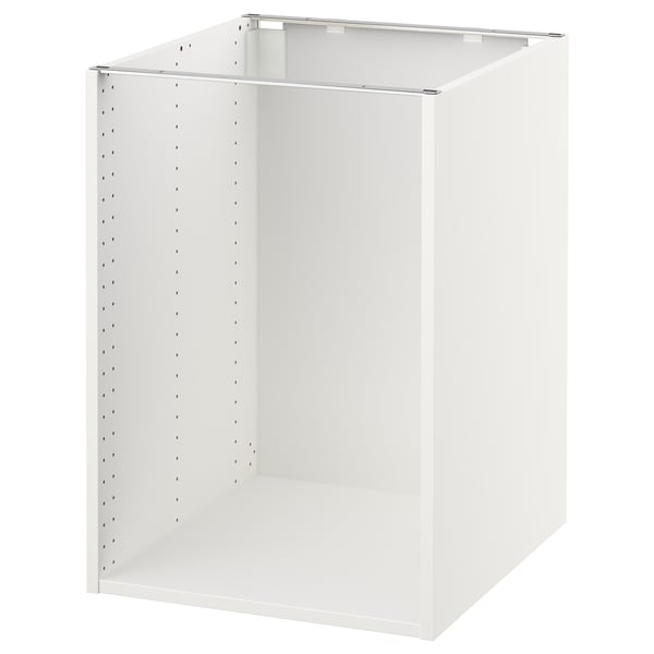 SEKTION Estructura de gabinete bajo, blanco, 53x61x76 cm