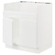 SEKTION Gab bajo fregdr TALLSJÖN, blanco/Voxtorp blanco mate, 76x61x76 cm