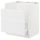 SEKTION Gab bajo fregdr TALLSJÖN, blanco/Voxtorp blanco mate, 76x61x76 cm